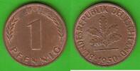 BRD 1 Pfennig sehr hübsch -