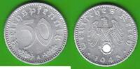 Drittes Reich 50 Reichspfennig sehr hübsch -