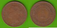 Straits Settlements 1 Cent Victoria 1837-1901 -
