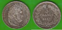 Frankreich 5 Francs Louis-Philippe I. 1830-1848, Rouen, toll erhalten -
