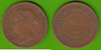 Straits Settlements 1 Cent Victoria 1837-1901 -