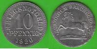 Braunschweig 10 Pfennig toll erhalten -