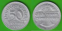 Weimarer Republik 50 Pfennig 1919 D bessere Ausgabe gutes vz 79.40 元 含税 ＋  33.47 元 运费
