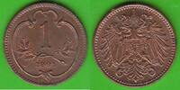 Österreich 1 Heller Franz Joseph I. 1848-1916, toll erhalten -