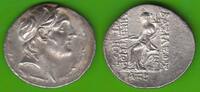 Seleukiden Tetradrachme Demetrios I. Soter, 162-150 v. Chr., hübsch -