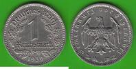 Drittes Reich 1 Reichsmark besserer Jahrgang -