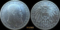 Württemberg 2 Mark F Wilhelm II -