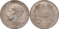 BULGARIA 5 Leva Ferdinand I -