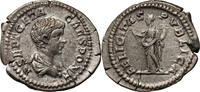 ROMAN EMPIRE Denar Geta, Rome, Felicitas Publica -