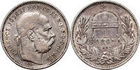 HUNGARY 1 Crown Francis Joseph I, better date -