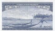 Guinée 500 Francs GUINEA - PICK 14 - 500 FRANCS 01/03/1960 - XF -