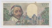 France 1 000 Francs FAY 42/25 - 1000 FRANCS RICHELIEU - 07/03/1957 - SUPERBE - TACHE - PICK 134 -