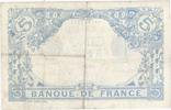France 5 Francs FRANCE - PICK 70 - 5 FRANCS BLEU - 22/12/1916 -