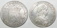 France 1/2 écu FRANCE - 1/2 ECU WITH SHORT WICK 1644 A - Paris - ROSE - LOUIS XIV -
