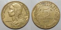 France 5 Centimes FRANCE - KM 933 - 5 CENTIMES 1967 - TYPE MARIANNE -