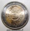 Portugal 2 € commémorative PORTUGAL - 2 EURO 2012 - 10 YEARS OF EURO -