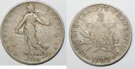 France 2 Francs FRANCE - KM 845 - 2 FRANCS 1902 - TYPE SOWER -