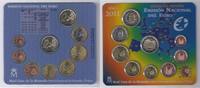 Espagne Coffrets Brillant Universel SPAIN - EURO SET 2011 - 9 COINS - Alhambra of Granada -