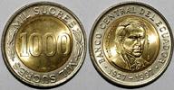 Equateur 1000 Sucres ECUADOR - KM 103 - 1000 SUCRES 1997 -