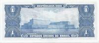 Brésil 1 Cruzeiro BRAZIL - PICK 132 - 1 CRUZEIRO 1944 - UNC -