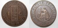 Indochine 1 Cent 1894 INDOCHINA - KM 1 - 1 CENT 1894 A - Paris S 209.18 元  ＋  62.75 元 运费