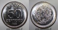 Brésil 50 Centavos BRAZIL - KM 604 - 50 CENTAVOS 1988 -