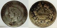 France 5 Centimes FRANCE - KM 821 - 5 CENTIMES 1876 - A Paris - TYPE CÉRÈS -