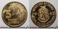 Guinée 5 Francs GUINEA - KM 56 - 5 FRANCS 1985 -