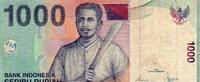 Indonésie 1.000 Rupiah 2000 INDONESIA - PICK 141 e - 1.000 RUPIAH 2000/2... 20.92 元  ＋  62.75 元 运费