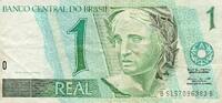 Brésil 1 Réal BRAZIL - PICK 243 A.b - 1 REAL - NO DATE (1998) - SIGN 38 -