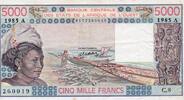 B.C.E.A.O 5.000 Francs WEST AFRICAN STATES - IE HOW - PICK 108 A m - 5.000 FRANCS 1985 - A - B C E A O -