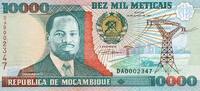 Mozambique 10.000 Meticais 1991 MOZAMBIQUE - PICK 137 - 10000 METICAIS -... 25.10 元  ＋  62.75 元 运费