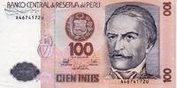 Pérou 100 Intis 1987 PERU - PICK 133 - 100 INTIS - 26/06/1987  20.88 元  ＋  62.63 元 运费