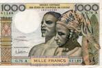 B.C.E.A.O 1.000 Francs WEST AFRICAN STATES - IE HOW - PICK 103 A f - 1.000 FRANCS -