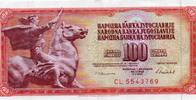 Yougoslavie 100 Dinara YUGOSLAVIA - PICK 90 c - 100 DINARA - 16/05/1986 - HORSE -