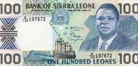 Sierra Leone 100 Leones SIERRA LEONE - PICK 18 c - 100 LEONES - 26/09/1990 -
