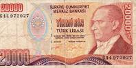 Turquie 20.000 Lira 1995 TURKEY - PICK 202 - 20 000 LIRA - L 1970 (1995) SS 29.23 元  ＋  62.63 元 运费