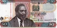 Kenya 50 Shillings KENYA - PICK 47 b - 50 SHILLINGS - 01/04/2006 -