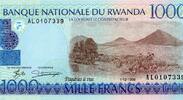 Rwanda 1.000 Francs RWANDA - PICK 27 - 1 000 FRANCS - 01/12/1998 -