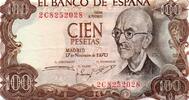 Espagne 100 Pesetas 1970 SPAIN - PICK 152 a - 100 PESETAS - 17/11/1970 VZ 41.84 元  ＋  62.75 元 运费