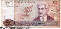 Brésil 50 Cruzados BRAZIL - PICK 210 a - 50 CRUZADOS - NO DATE (1986) -