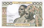 B.C.E.A.O 1.000 Francs WEST AFRICAN STATES - IE HOW - PICK 103 A k - 1.000 FRANCS -