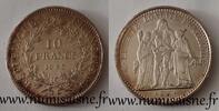 France 10 Francs FRANCE - KM 932 - 10 FRANCS 1965 - TYPE HERCULE -