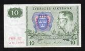 Suède 10 Kroner SWEDEN - PICK 52 e - 10 KRONOR - 1988 -