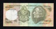 Uruguay 100 Pesos URUGUAY - PICK 61 a - 100 NUEVOS PESOS - NO DATE (1988) - SERIE F -