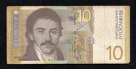 Yougoslavie 10 Dinara YUGOSLAVIA - PICK 153 b - 10 DINARA - 2000 -