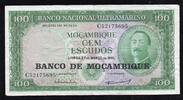Mozambique 100 Escudos MOZAMBIQUE - PICK 117 a - 100 ESCUDOS - NOT DATED - 1976 -