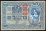 Autriche 1.000 Kronen AUSTRIA - PICK 59 - 1000 KRONEN - NON DATÉ SUR DATE 02/01/1902 -