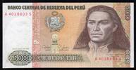 Pérou 500 Intis 1987 PERU - PICK 134 b - 500 INTIS - 26.06.1987 SS+ 16.70 元  ＋  62.63 元 运费