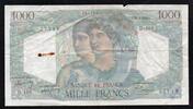France 1 000 Francs FRANCE - PICK 130 - 1000 FRANCS MINERVE ET HERCULE - 26/08/1948 -